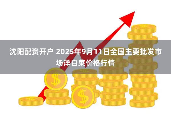 沈阳配资开户 2025年9月11日全国主要批发市场洋白菜价格行情