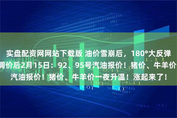 实盘配资网网站下载版 油价雪崩后，180°大反弹！油价少见大拐弯！调价后2月15日：92、95号汽油报价！猪价、牛羊价一夜升温！涨起来了！